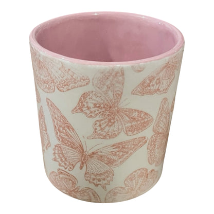 Butterfly Refillable Candle Pot